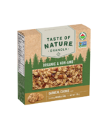 Barres granola biologiques Taste of Nature : biscuits à l'avoine