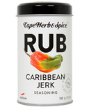 Cape Herb & Spice Rub Shaker Tin Caribbean Jerk Seasoning