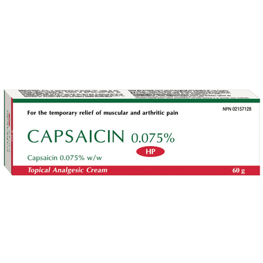 cvs capsaicin cream