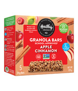 Healthy Crunch barres granola approuvé par l'école pomme et cannelle