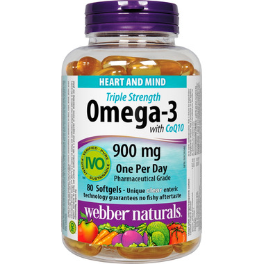 Buy Webber Naturals Triple Strength Omega 3 with CoQ10 at Well.ca