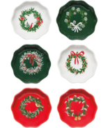 Now Designs Shaped Pinch Bowls Evergreen Wreaths