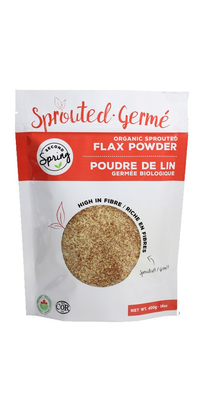 Acheter Second Spring Organic Sprouted Flax Powder chez Well.ca ...