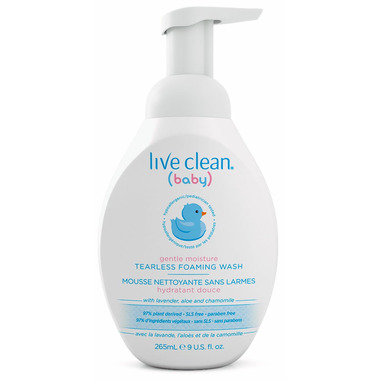 Live Clean Baby Gentle Moisture Tearless Foaming Wash Live Clean Baby Gentle Moisture Tearless Foaming Wash
