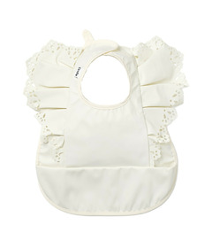 Elodie Details Baby Bib Vanilla White