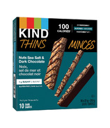 Barres KIND Thins Nuts Sel de mer & Chocolat noir