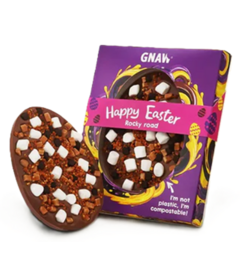 Gnaw Chocolate Happy Easter Rocky Road Egg
