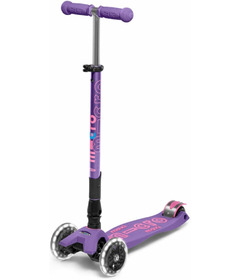 Micro Scooter Micro Maxi Deluxe LED Purple