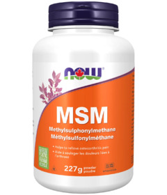 image of NOW MSM Powder with sku:19217