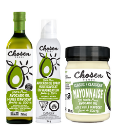 Chosen Foods Avocado Oil Trio Bundle