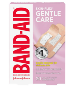 Band-Aid Skin Flex Gentle Care Adhesive Bandages