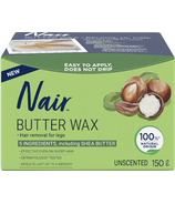 Nair Butter Wax for Legs Unscented Formula 