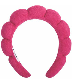 Bella Sleep + Spa Makeup Headband Hot Pink