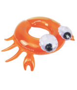 SUNNYLiFE Kiddy Pool Ring Sonny the Sea Creature Neon Orange