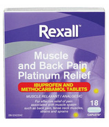 Rexall Muscle and Back Pain Platinum Relief
