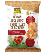 RiceUP! Popped Brown Rice Chips Ketchup