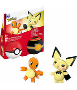 Pokemon Pokeball Charmander & Pichu