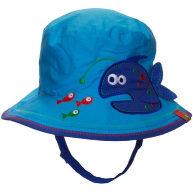 Calikids Reversible Hat Fish & Dino Calikids Reversible Hat Fish & Dino