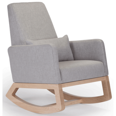 Monte Design Joya Rocker Microfiber & Maple Base Monte Design Joya Rocker Microfiber & Maple Base