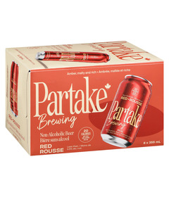 Partake Brewing Non-Alcoholic Beer Red