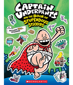 Scholastic Captain Underpants Sticker Book