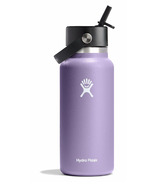 Hydro Flask Large Bouche avec bouchon de paille Flex Moonshadow