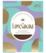 Barre de chocolat au lait Love Cocoa Columbian Single Origin 