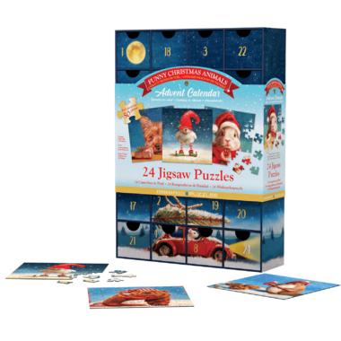 Buy Eurographics Puzzle Advent Calendar Merry Christmas at Well ca