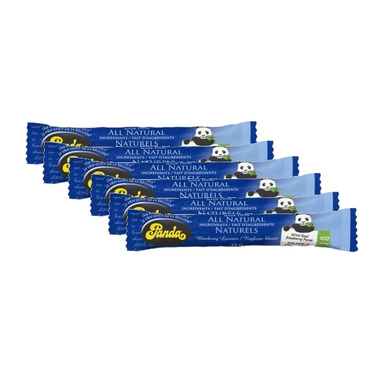 blueberry licorice panda natural bars