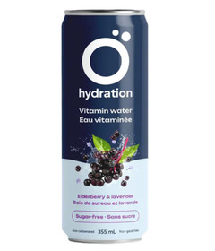 O Hydration Vitamin Water Elderberry & Lavender