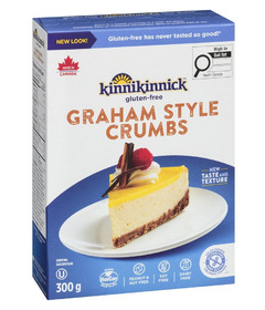 Kinnikinnick Gluten Free Graham Style Crumbs
