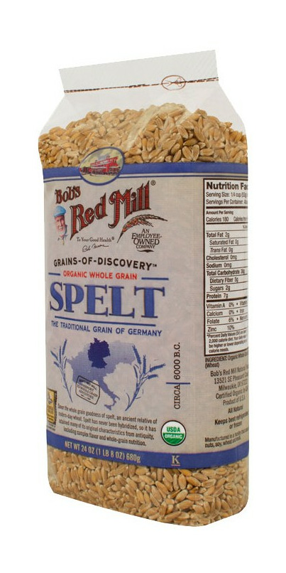 Buy Bob S Red Mill Organic Spelt Berries At Well Ca Free Shipping