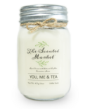 The Scented Market Soy Wax Candle You, Me & Tea
