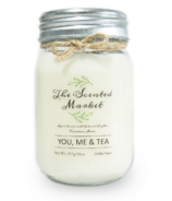 The Scented Market Soy Wax Candle You, Me & Tea