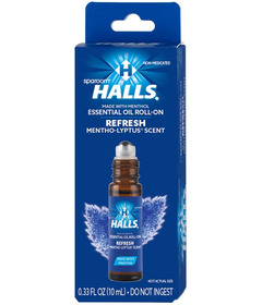Halls Essential Oil Roll On Mentho-lyptus