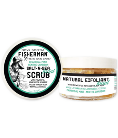 Nova Scotia Fisherman Facial Scrub Charcoal & Mint