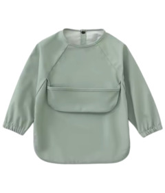 Bulle Long Sleeved Waterproof Bib Eucalyptus
