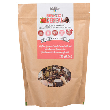 KZ Clean Eating Breakfast Cereal Chocolate and Strawberry KZ Clean Eating Breakfast Cereal Chocolate and Strawberry