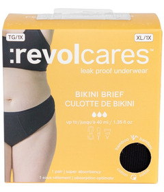 Revol Cares Period Bikini Brief Black