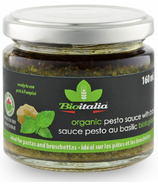 Pesto biologique avec sauce au basilic de Bioitalia