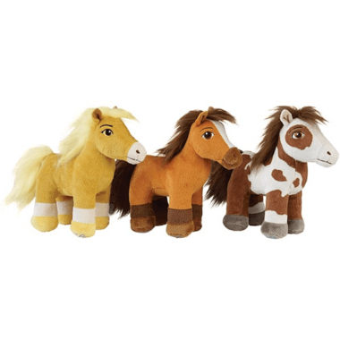 spirit riding free plush horse