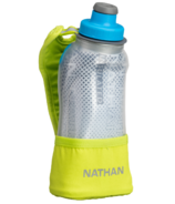 Nathan Quick Squeeze Lite Insulated Water Bottle Finish Lime/Blue Me Away