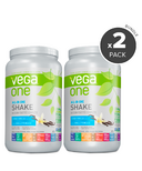Vega One All-In-One French Vanilla Nutritional Shake 2 Pack Bundle