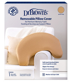 Dr. Brown's Removeable Pillow Cover Gentle Beige