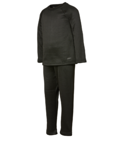 Kombi Children B3 Velvet Thermal Fleece Base Layer Set Black
