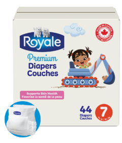 Royale Baby Diapers Club Box Size 7