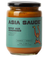 Satay aux cacahuètes à la sauce asiatique