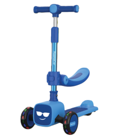 PlaSmart Scoojie Scooter with Seat Blue