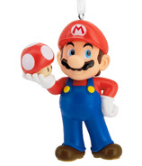 Hallmark Christmas Ornament Super Mario With Super Mushroom