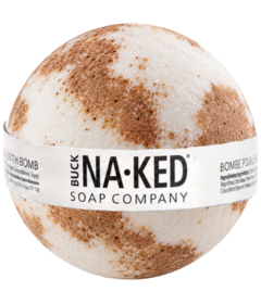 Buck Naked Bath Bomb Pumpkin Spice Latte